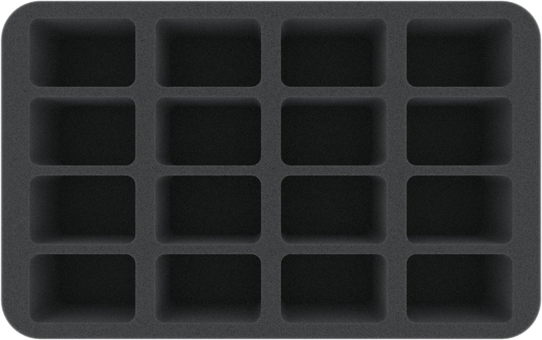 16 Compartment Half-Size Foam Tray 35MM
