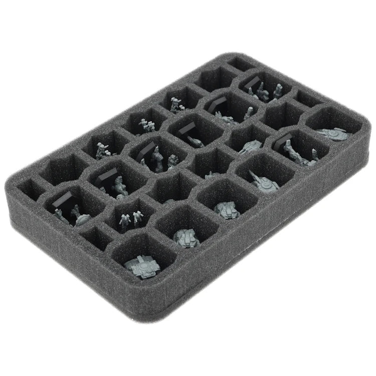 26 Compartment Half-Size Foam Tray 40MM