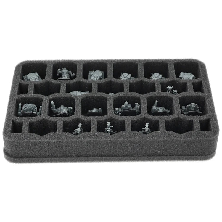 26 Compartment Half-Size Foam Tray 40MM