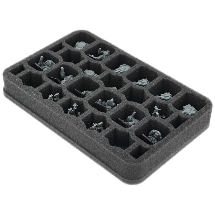 26 Compartment Half-Size Foam Tray 40MM