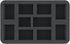 10 Compartment Half-Size Foam Tray 50MM