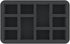 10 Compartment Half-Size Foam Tray 50MM