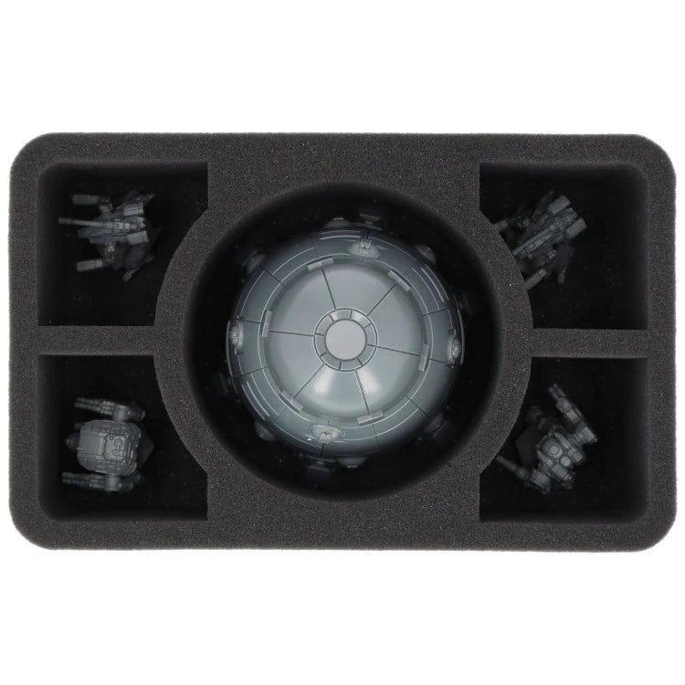 5 Compartment Mechs & Overlord C-Class Dropship Half-Size Foam Tray 180MM