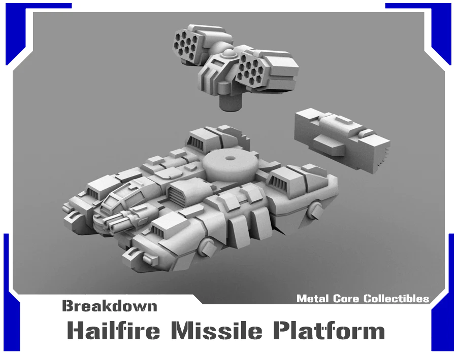 Hailfire Missile Platform