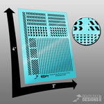 Hazard Stripe Decals