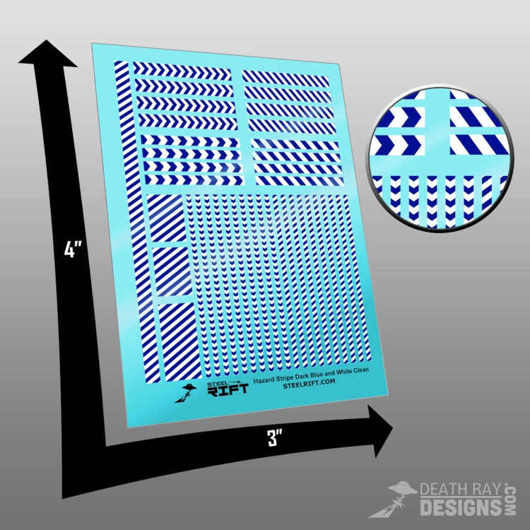 Hazard Stripe Decals