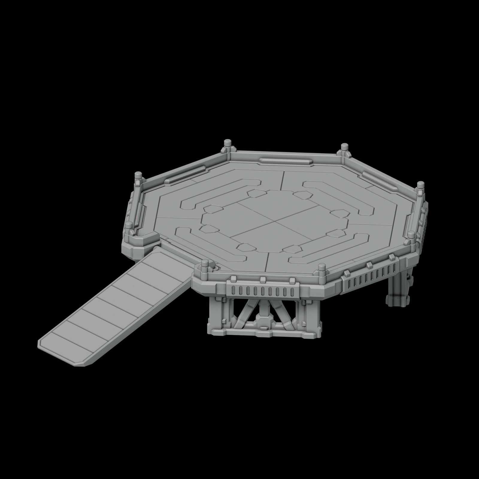 Helipad STL Download