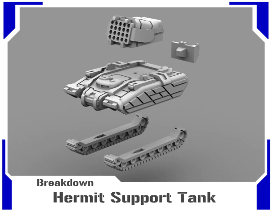 Hermit Support Tank