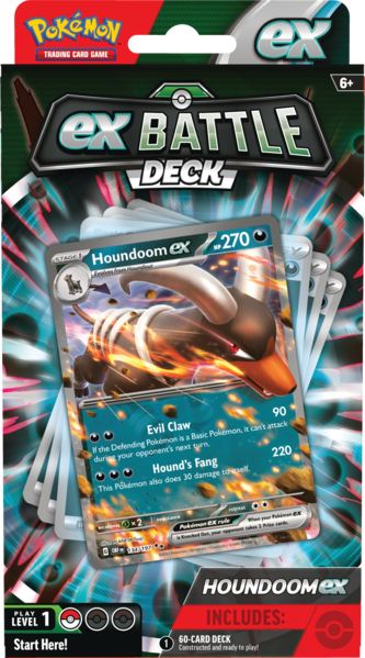 Melmetal EX or Houndoom EX Battle Deck