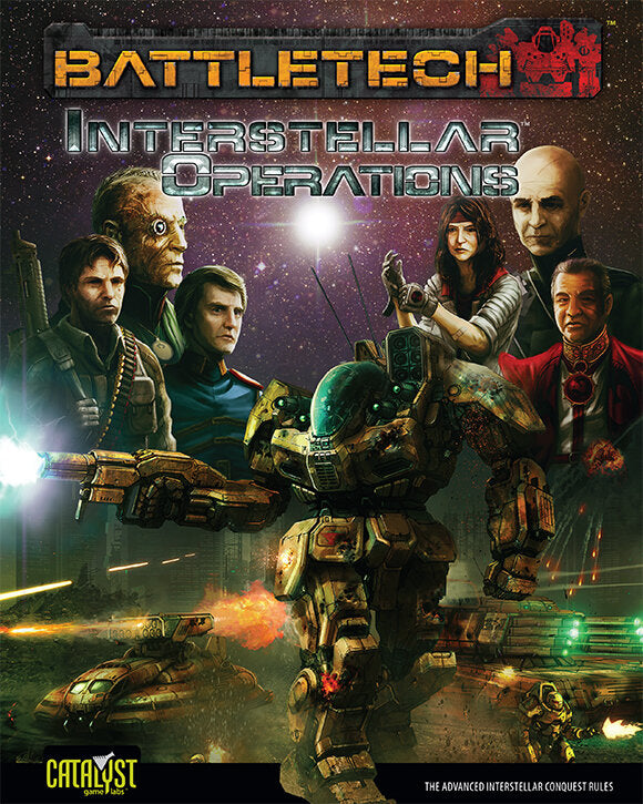 BattleTech: Interstellar Operations (1st Edition / Damaged)