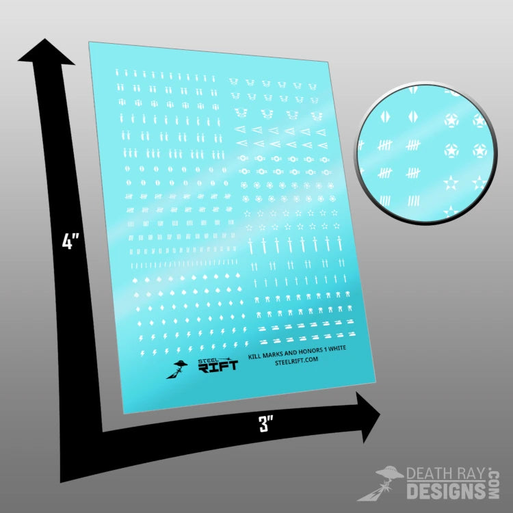Kill Marks and Honors Decals