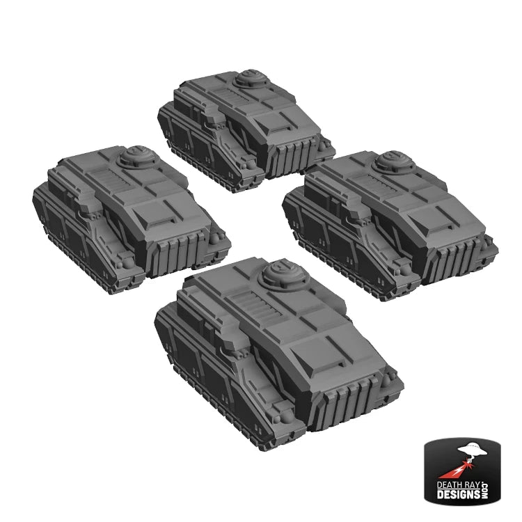 Leatherback Tracked APC 4-Pack