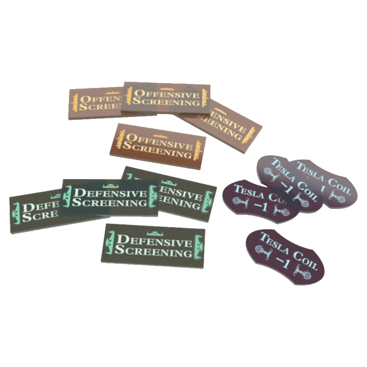 Leviathans: The Great War - Acrylic Token Set