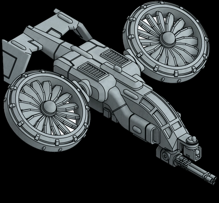Light VTOL Gunship (x2)