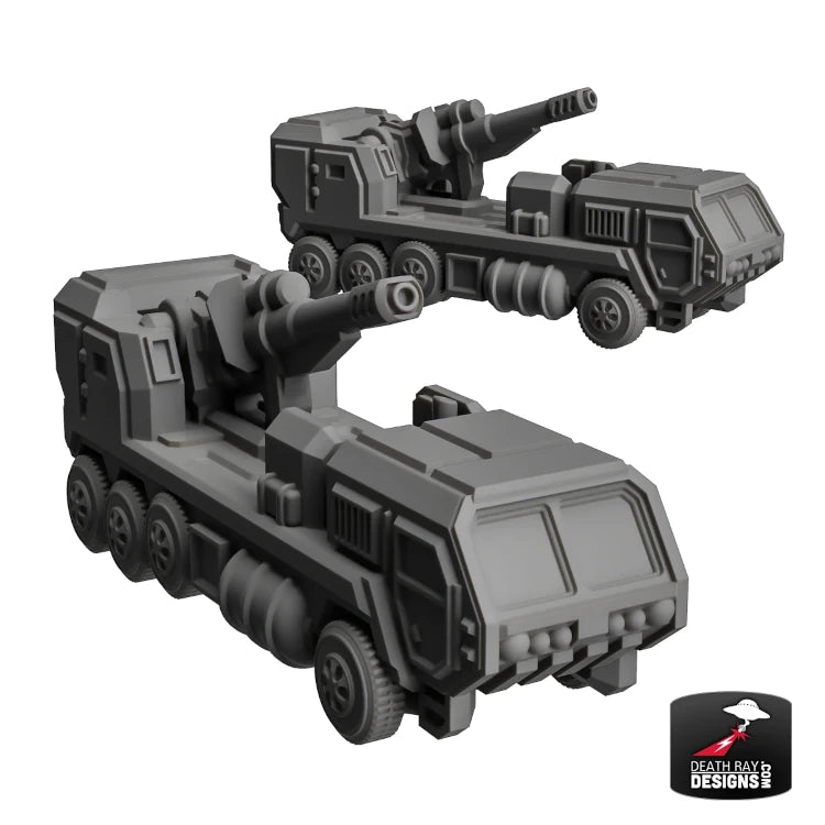 M155 Self-Propelled Artillery 2-Pack