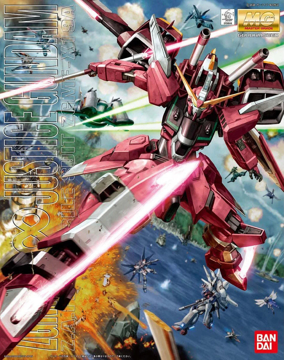 MG 1/100 ZGMF-X19A Infinite Justice Gundam