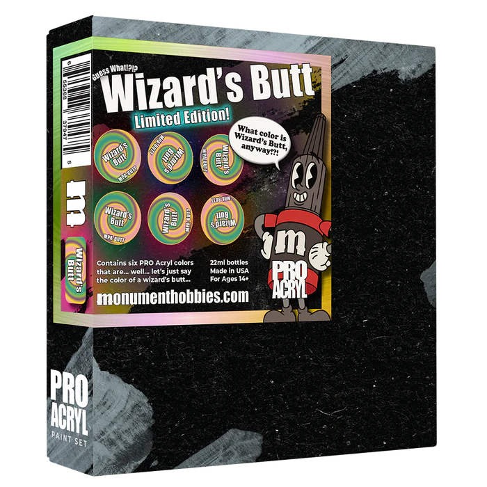 PRO Acryl Wizard's Butt Set!