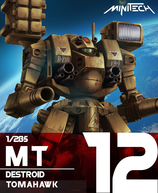 Robotech Macross Destroid Tomahawk