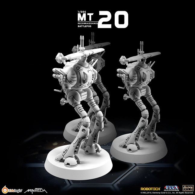 Robotech Macross Reconnaissance Battlepod (Set of 3)