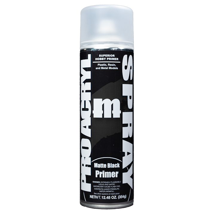 PRO Acryl Spray - Matte Black Primer