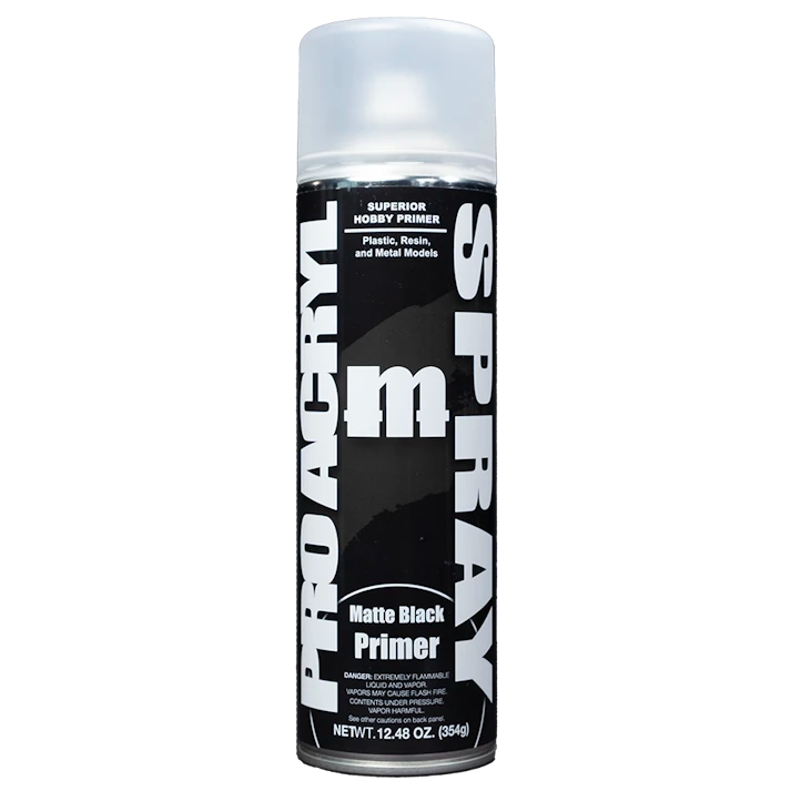PRO Acryl Spray - Matte Black Primer