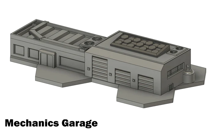 Mechanic's Garage (STL Download)