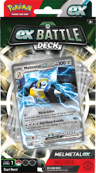 Melmetal EX or Houndoom EX Battle Deck