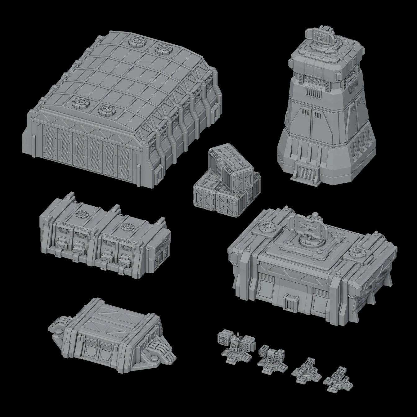 Military Bases STL Download