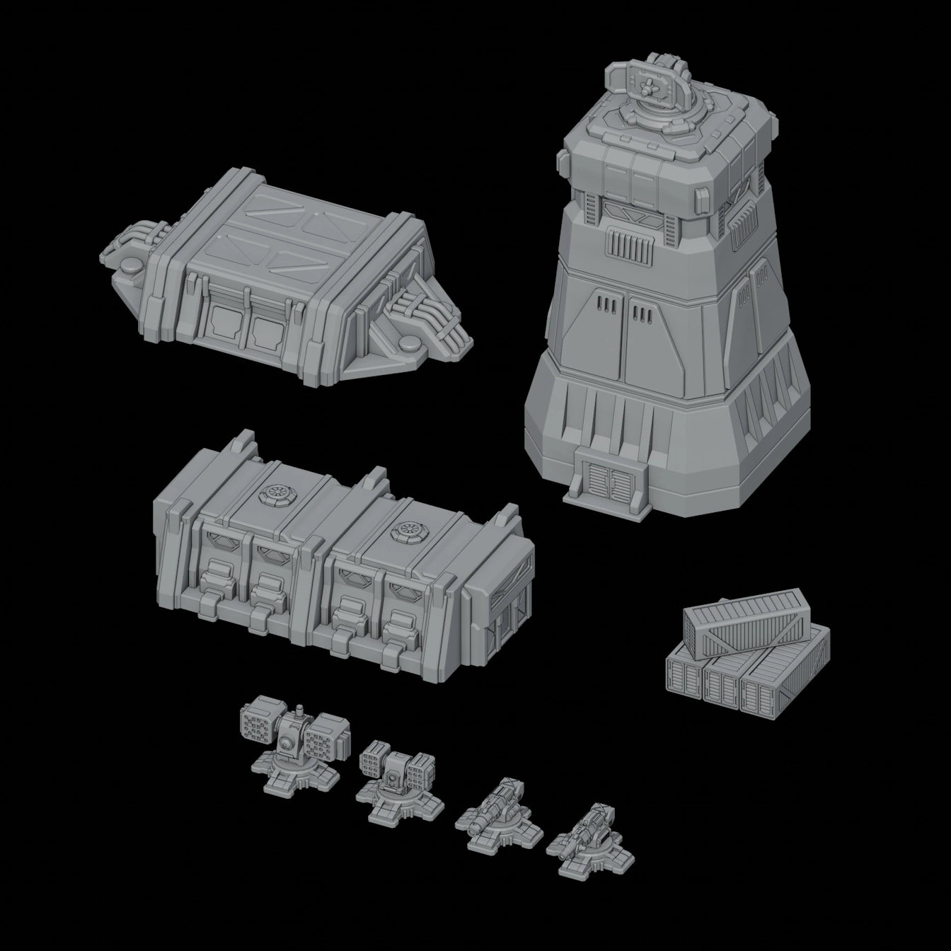 Military Bases STL Download