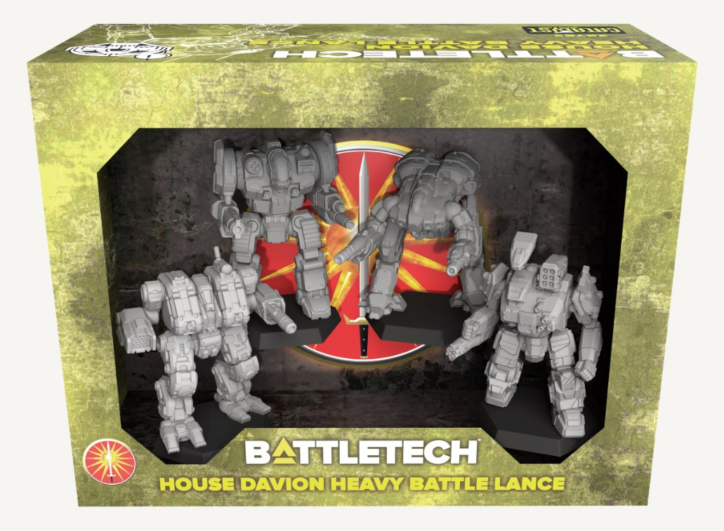 Miniature ForcePack - House Davion Heavy Battle Lance