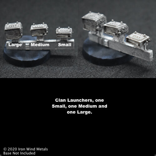 Clan Small, Medium, and Large Launchers