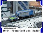 Oxen Heavy Hauler and Omniscience Command Vehicle