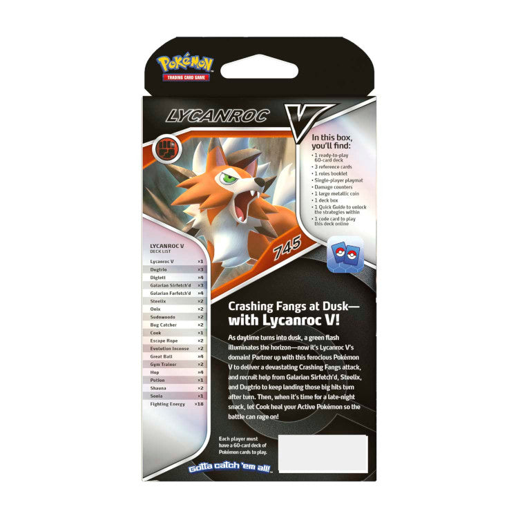 Lycanroc V Battle Deck