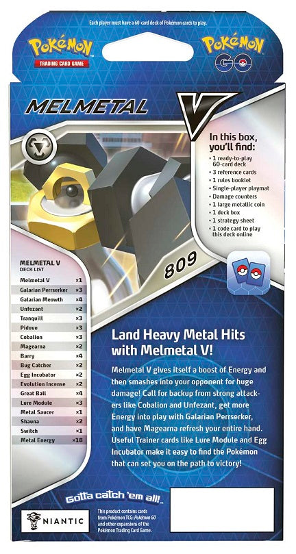 Pokémon GO - V Battle Deck - Melmetal V