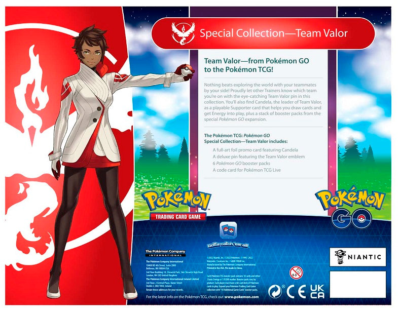 Pokémon GO - Special Collections - Team Valor