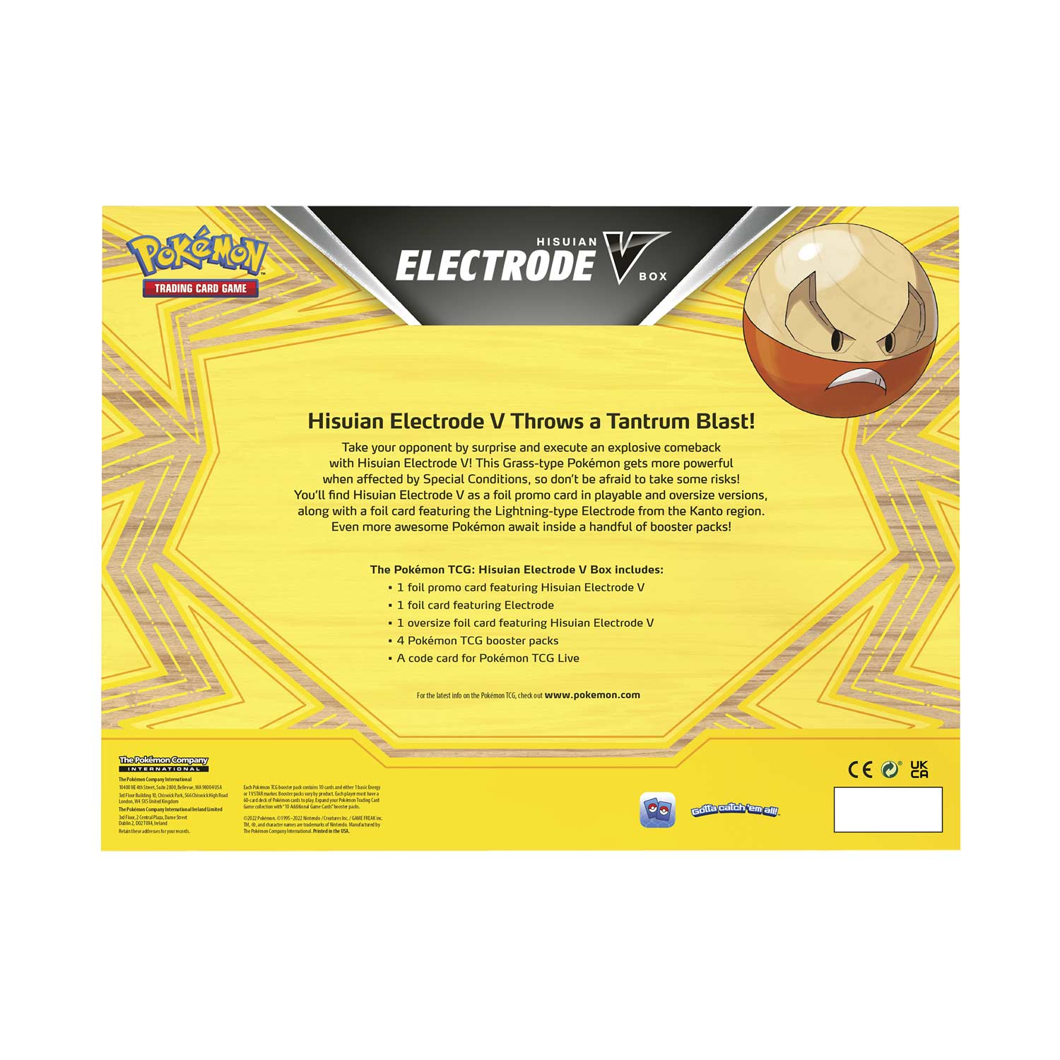 Hisuian Electrode V Box