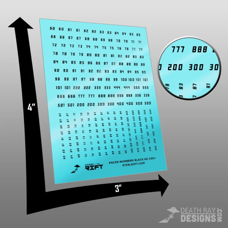 Pacer Numbers