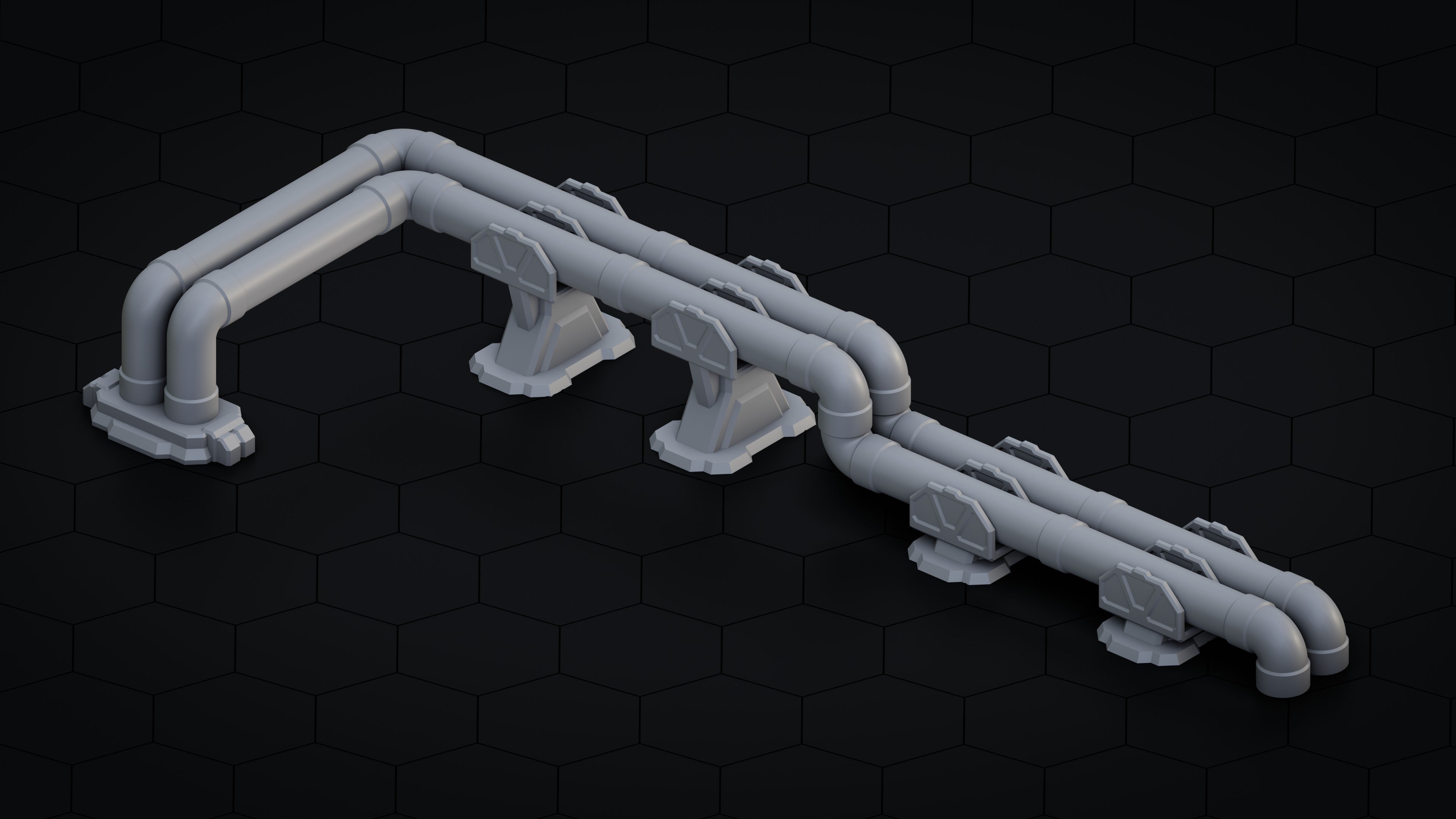 Pipes STL Download