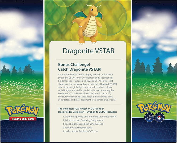 Pokémon GO - Premier Deck Holder - Dragonite VSTAR