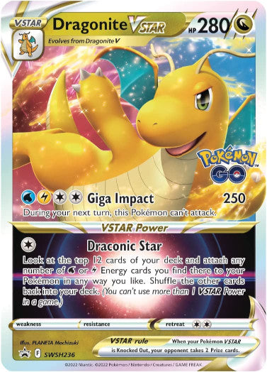 Pokémon GO - Premier Deck Holder - Dragonite VSTAR