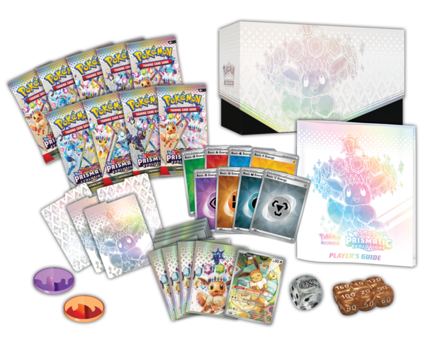 Scarlet & Violet - Prismatic Evolutions Elite Trainer Box