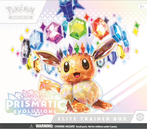 Scarlet & Violet - Prismatic Evolutions Elite Trainer Box