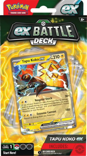 Tapu Koko ex / Iron Leaves ex Battle Deck