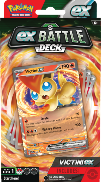 Victini ex or Miraidon ex Battle Deck