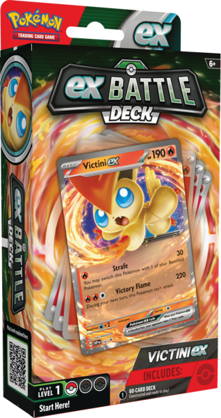 Victini ex or Miraidon ex Battle Deck