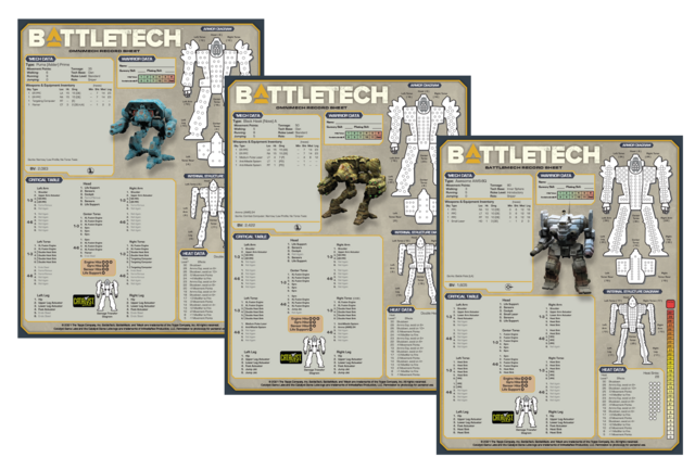 BattleTech: Premium Record Sheets - Clan Invasion