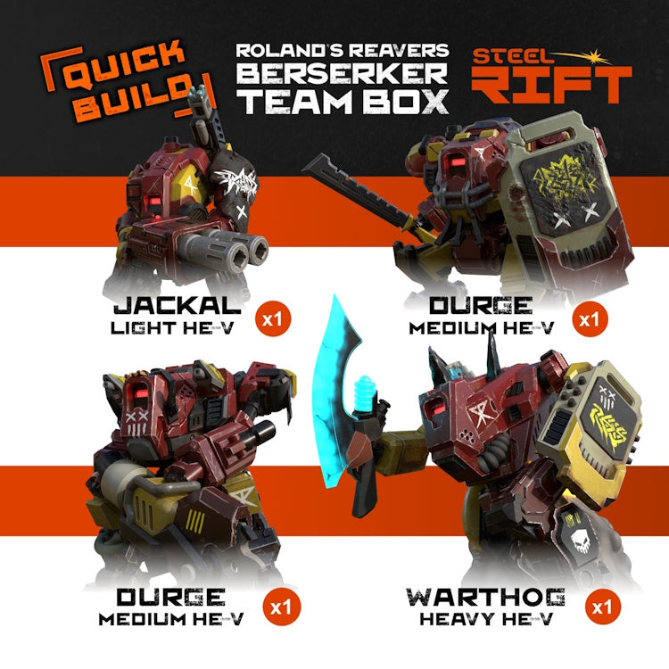 Roland’s Reavers Berserker Team (Quick Build)