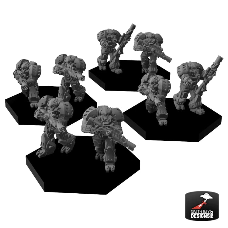 Rostam Battlearmor Platoon 4-Pack