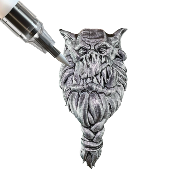 Speedpaint Marker: Polished Silver