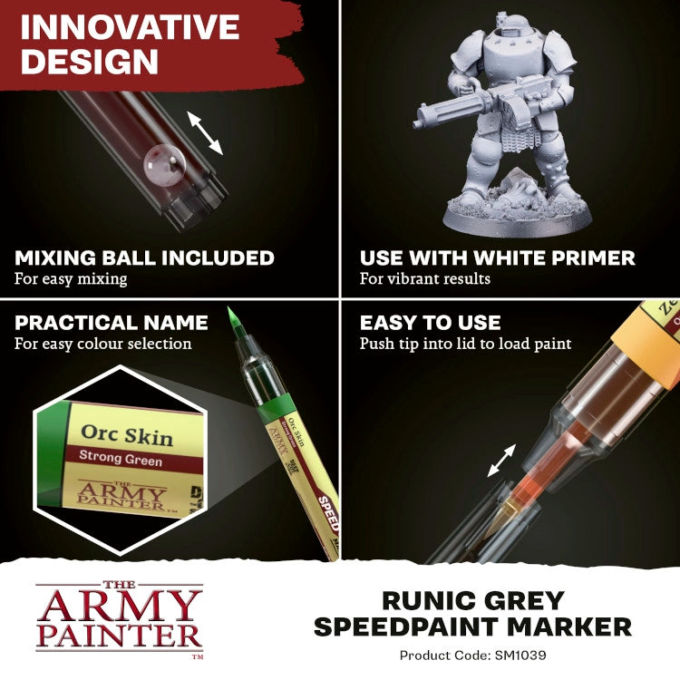 Speedpaint Marker: Runic Grey